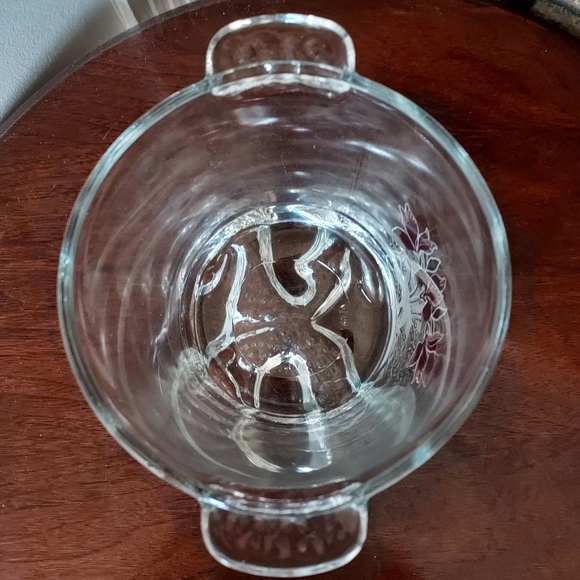 Vintage Cerve DeValBor Iris Glass Ice Bucket Made in Italy 5 Inches - Picture 7 of 9